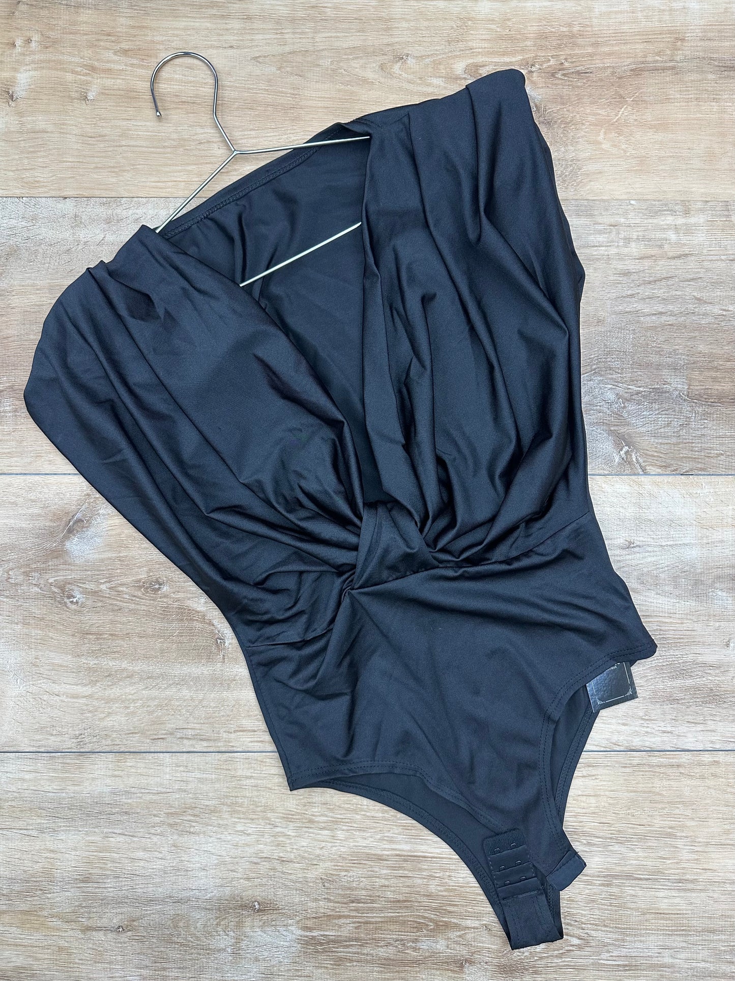 Black bodysuit blouse