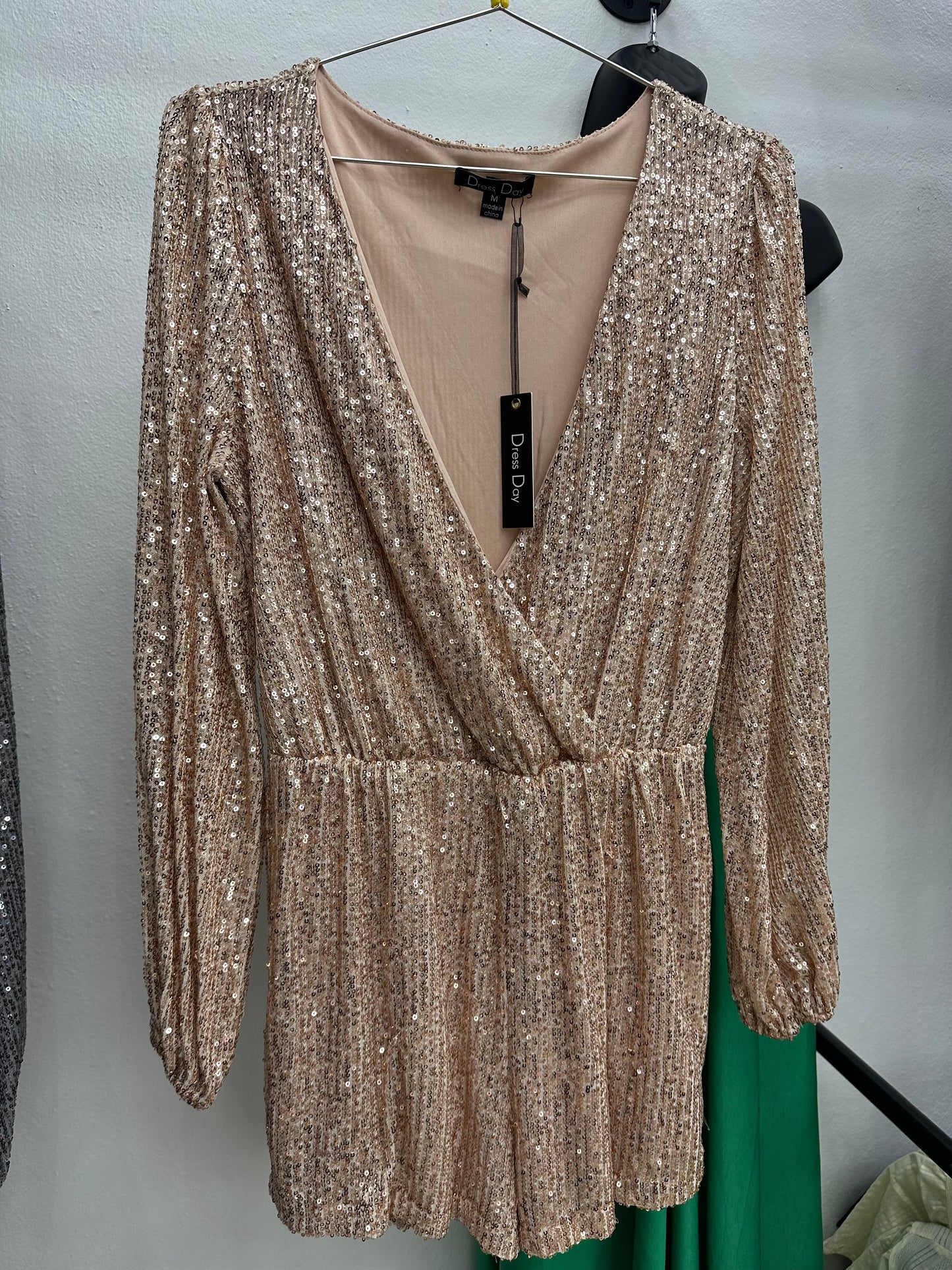 Jumpsuit color champan