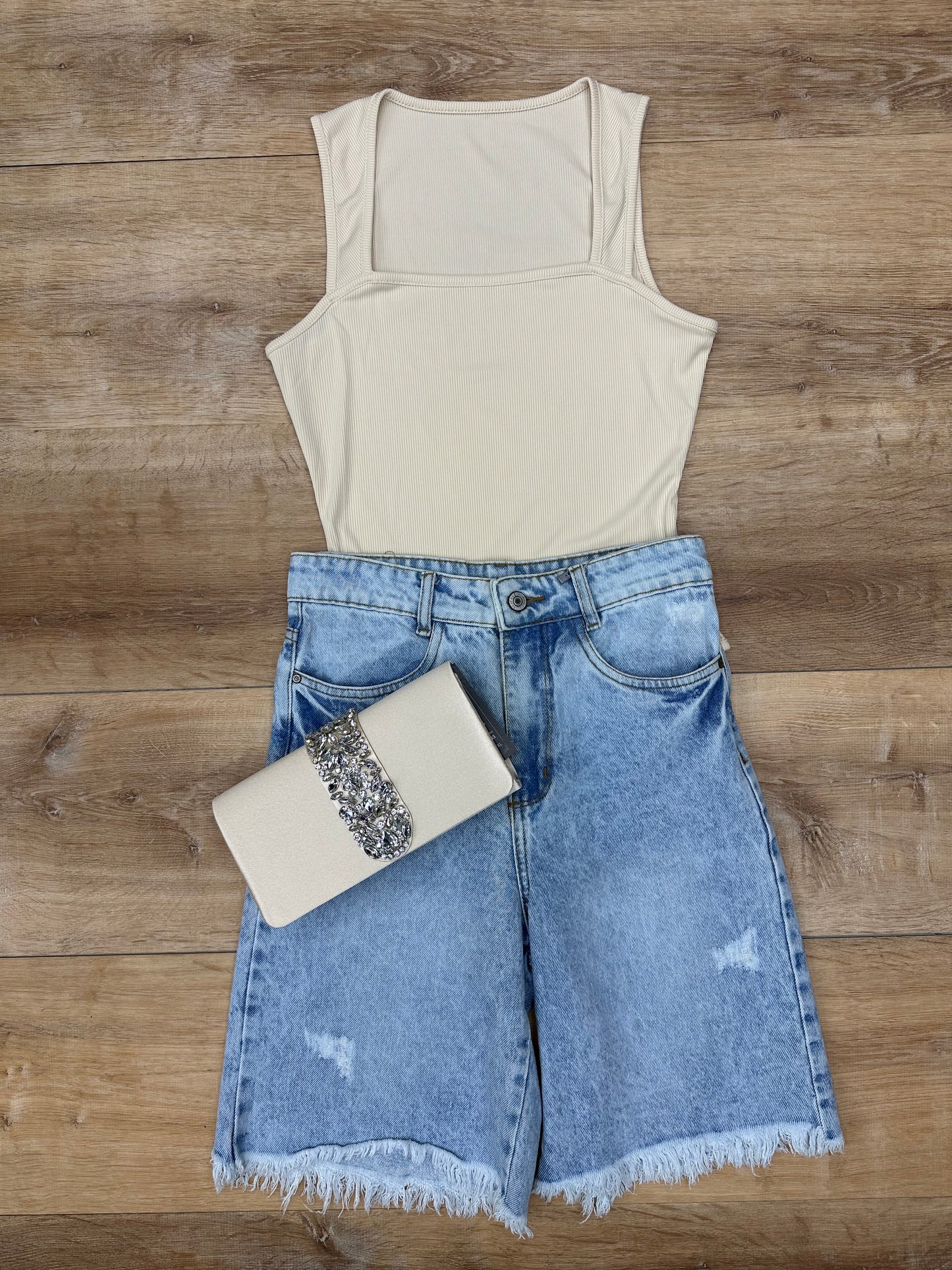 Bodysuit basic crema