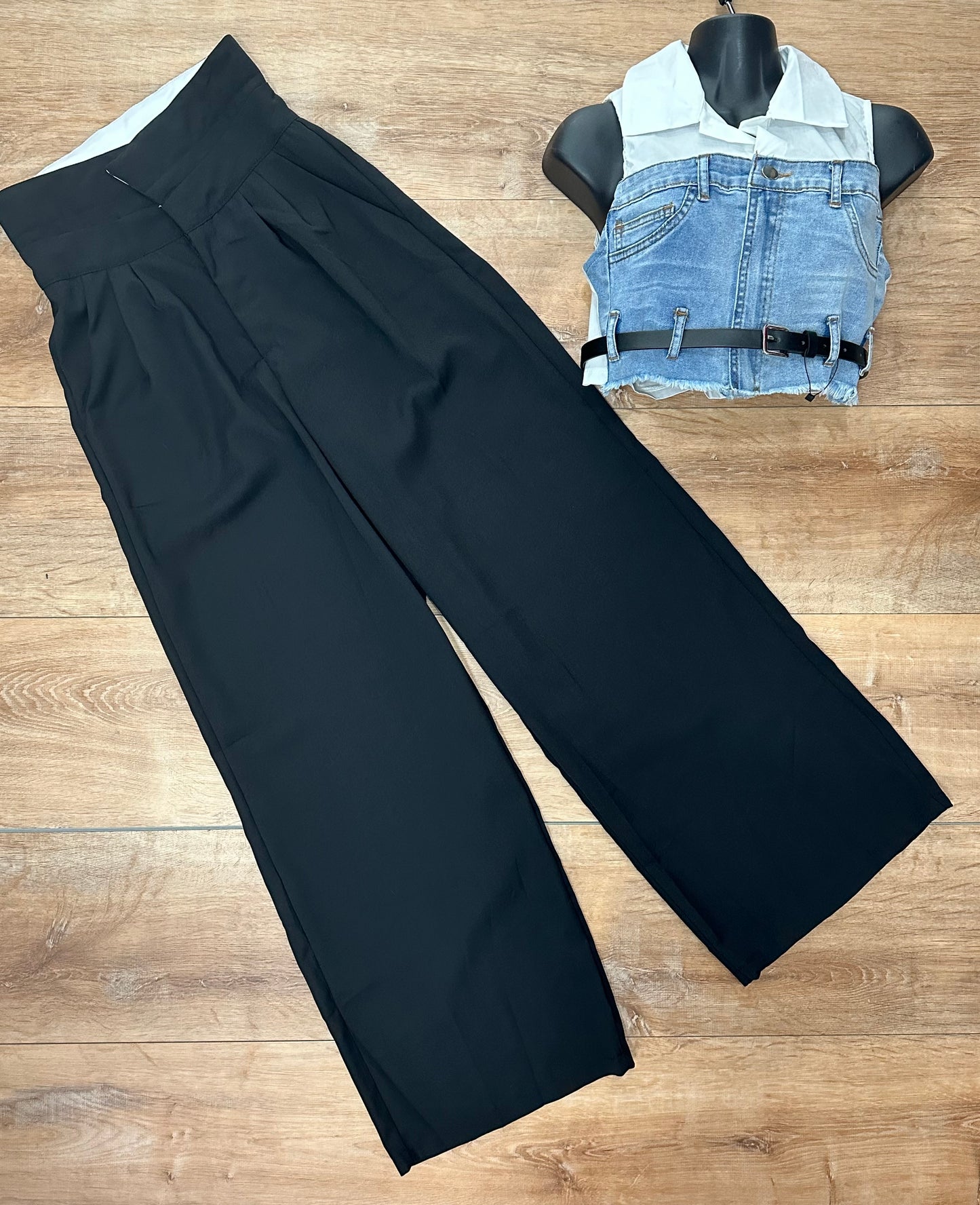 Pantalón de vestir palazzo