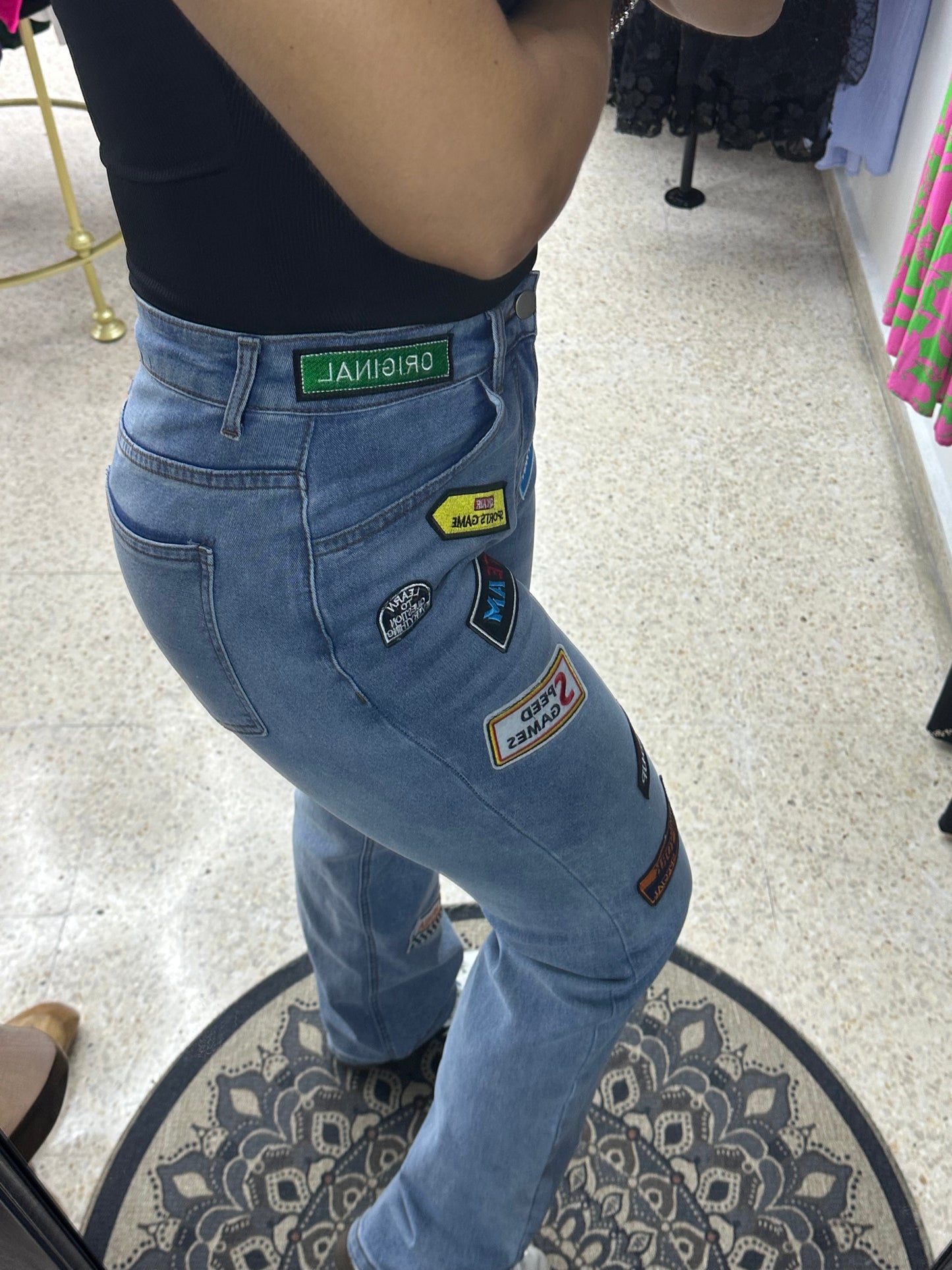 Blue Racing Pant