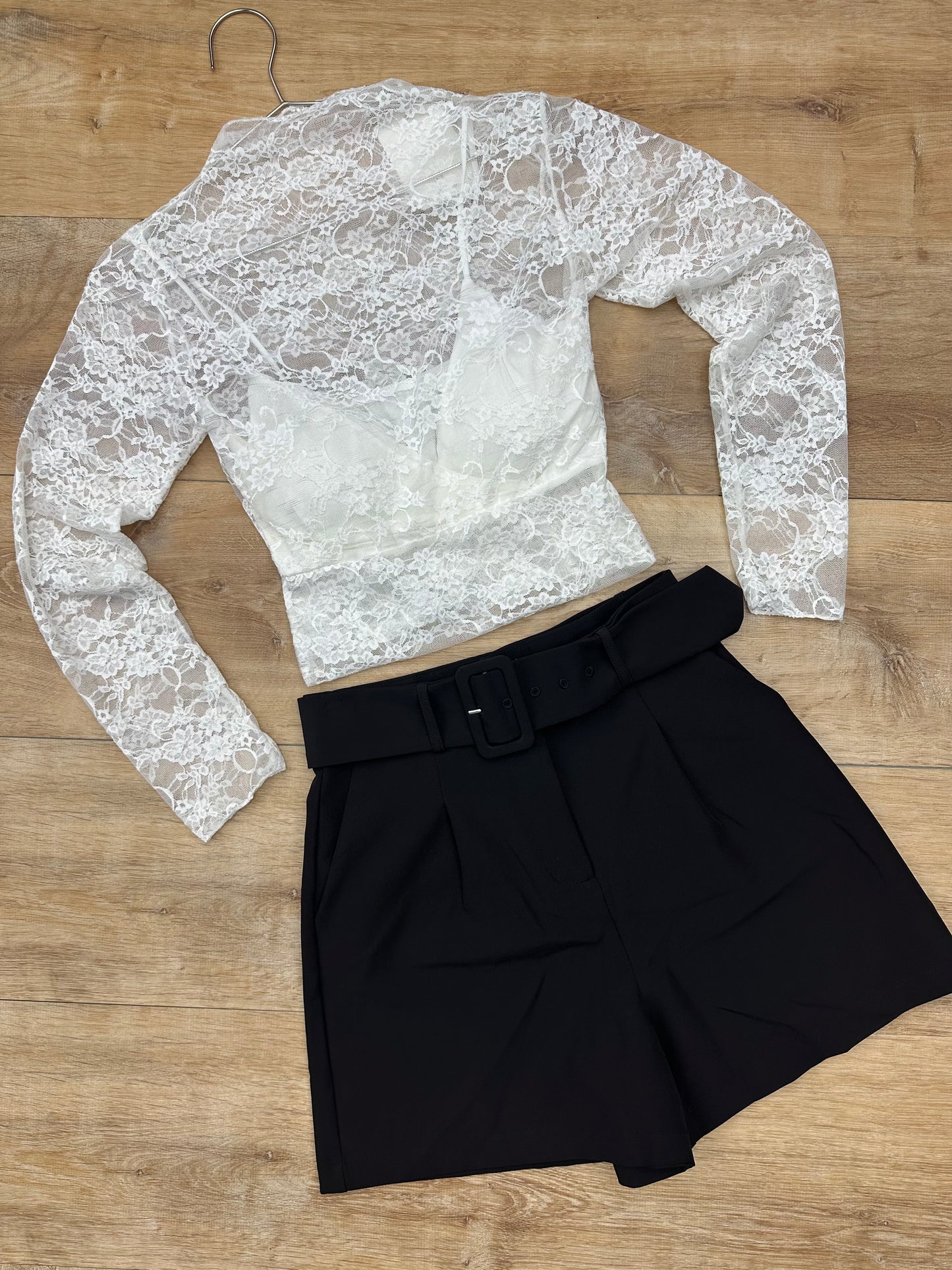 Blusa tejida blanca