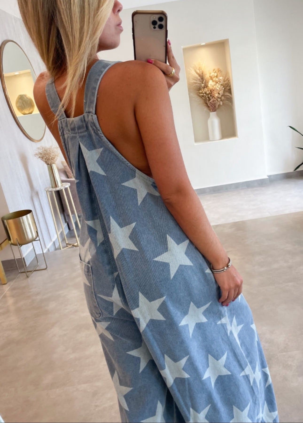 Jumper denim con estrellas