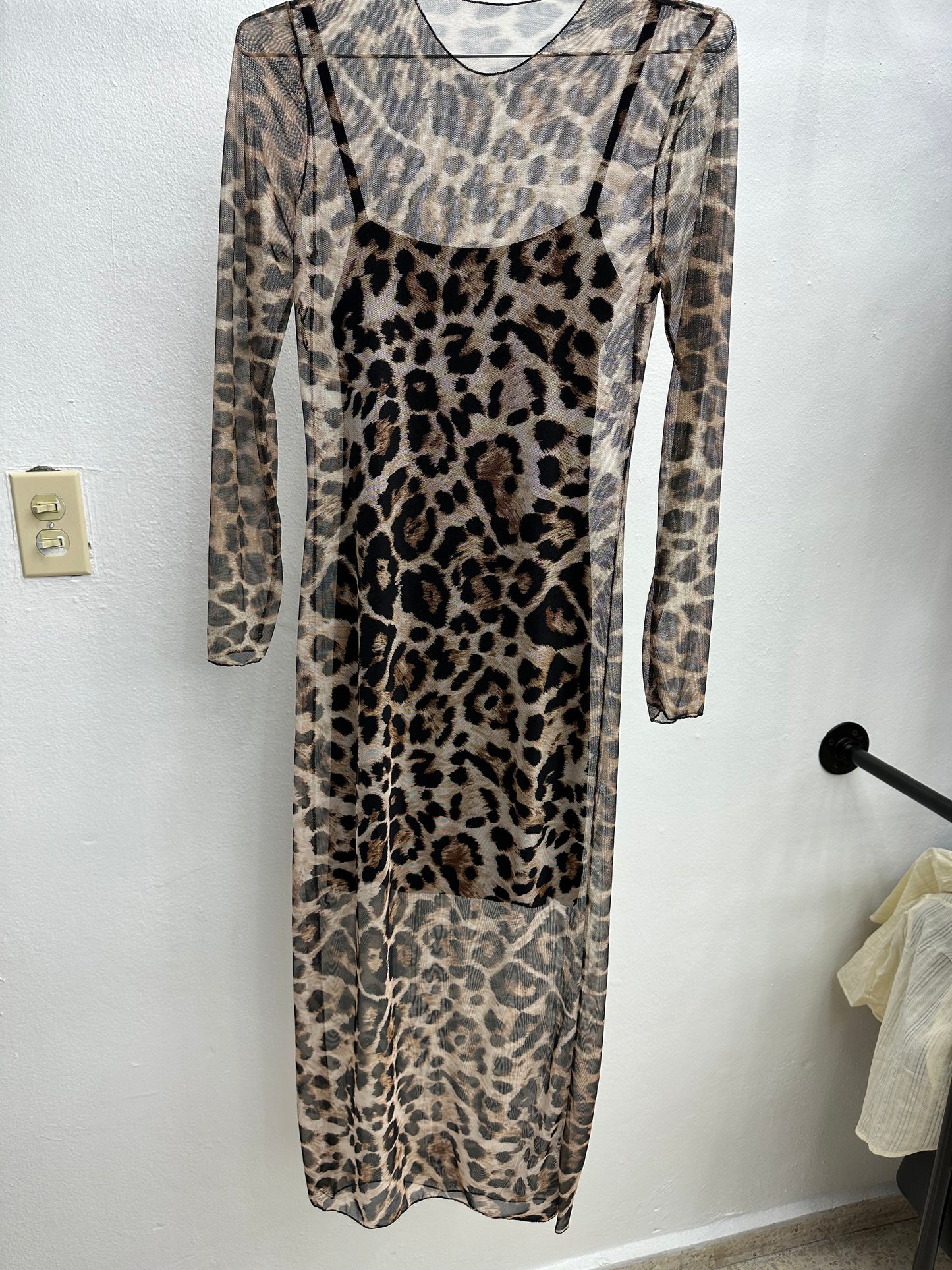Traje mini animal print
