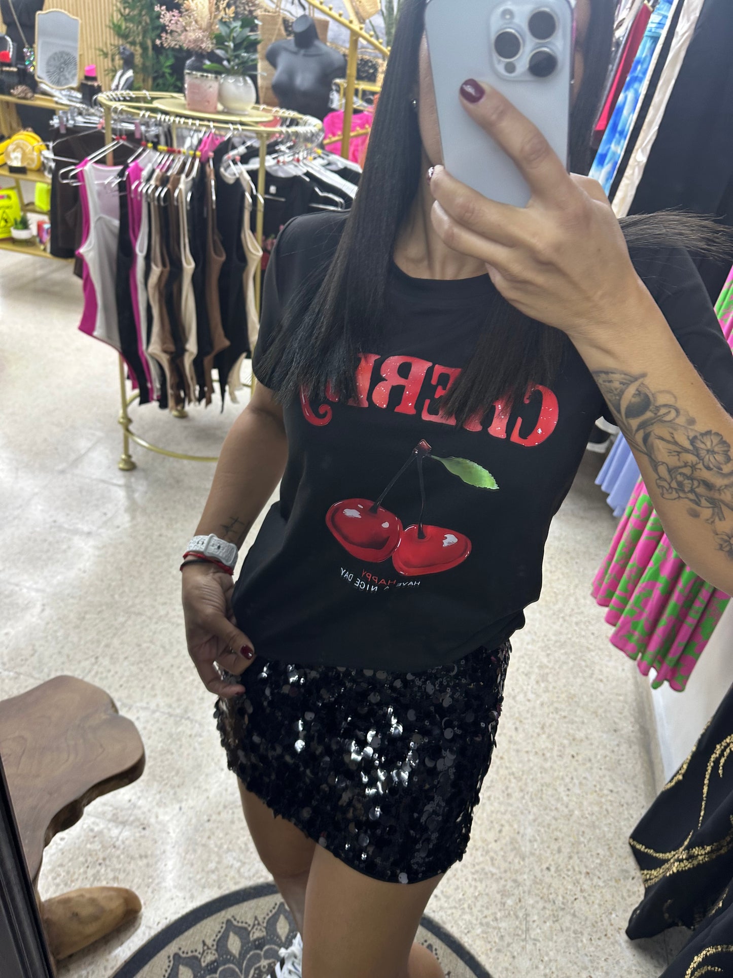 Top basic cherry