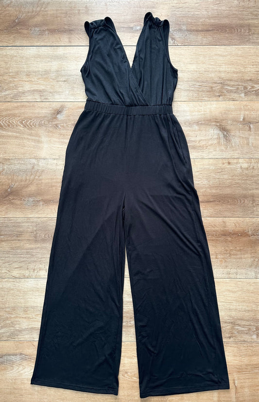 Jumpsuit negro largo