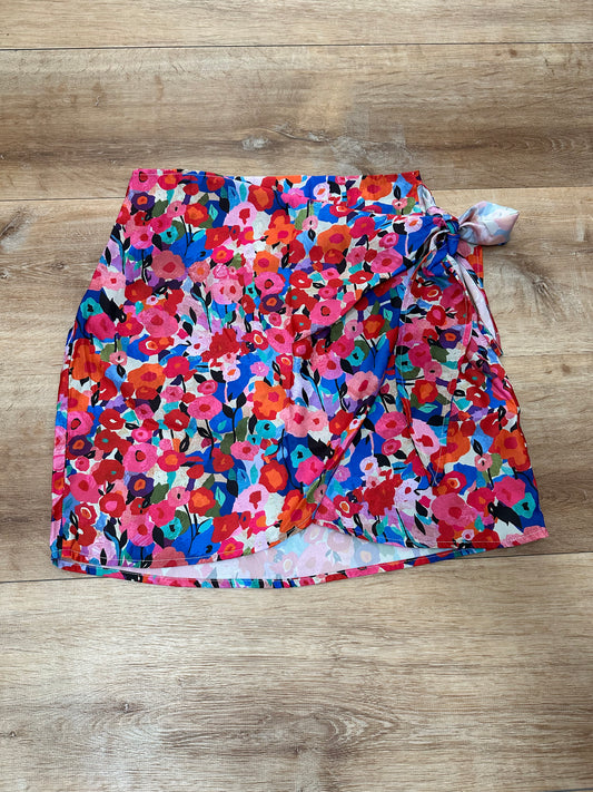 Mini falda floral