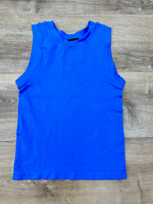 Top basic azul royal