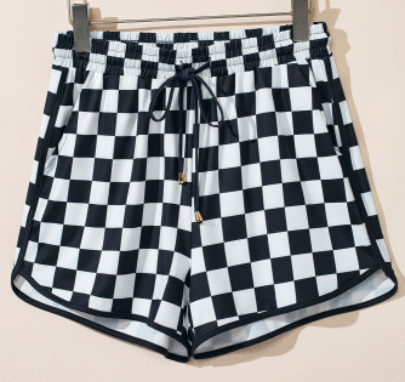 Pantalon corto checkers