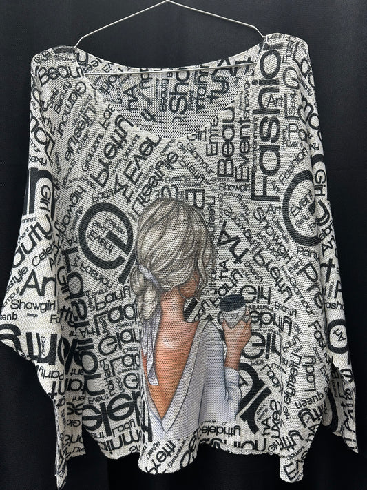 Hermoso blusón oversize