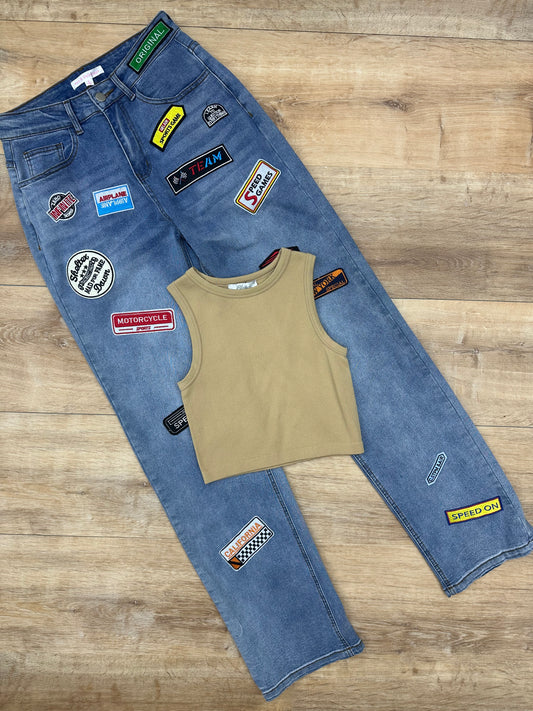 Top basic beige